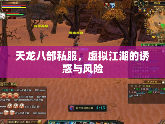 天龙八部私服，虚拟江湖的诱惑与风险