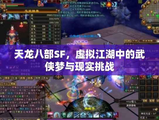 天龙八部SF，虚拟江湖中的武侠梦与现实挑战