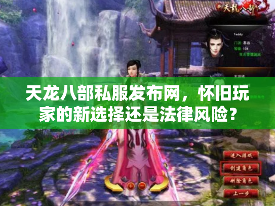 天龙八部私服发布网，怀旧玩家的新选择还是法律风险？