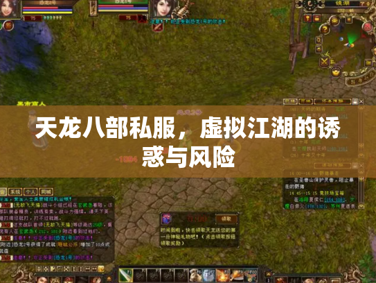 天龙八部私服，虚拟江湖的诱惑与风险