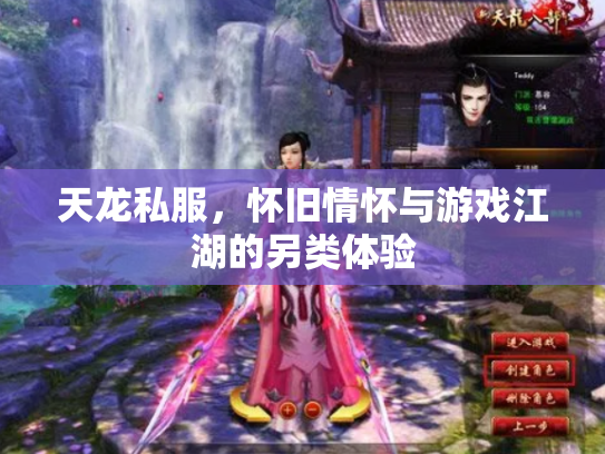 天龙私服，怀旧情怀与游戏江湖的另类体验