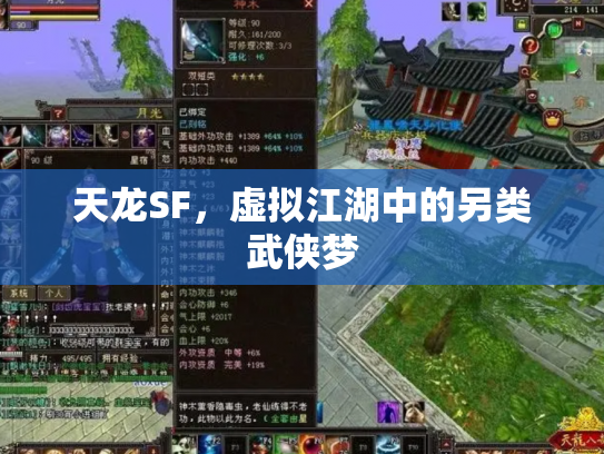 天龙SF，虚拟江湖中的另类武侠梦