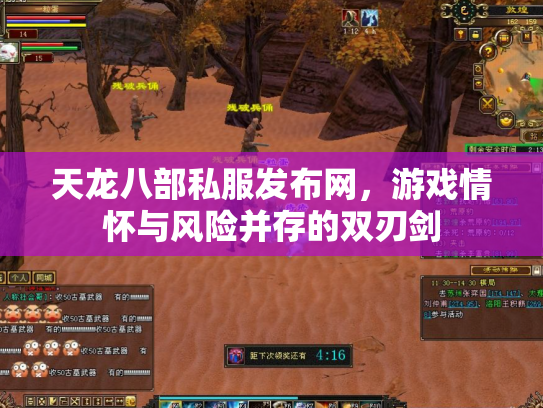 天龙八部私服发布网，游戏情怀与风险并存的双刃剑