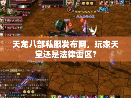 天龙八部私服发布网，玩家天堂还是法律雷区？