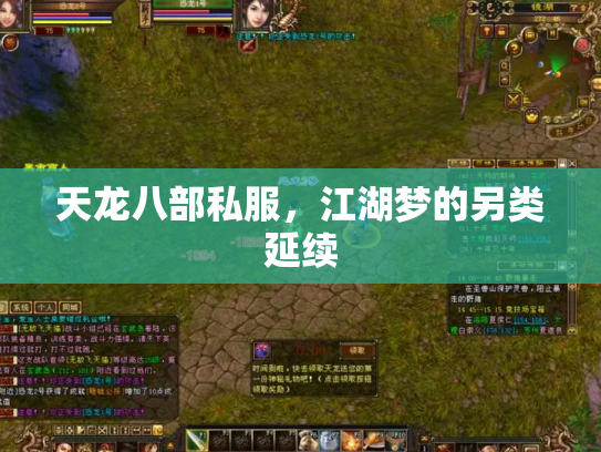 天龙八部私服，江湖梦的另类延续