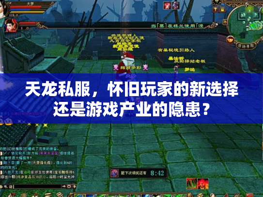 天龙私服，怀旧玩家的新选择还是游戏产业的隐患？