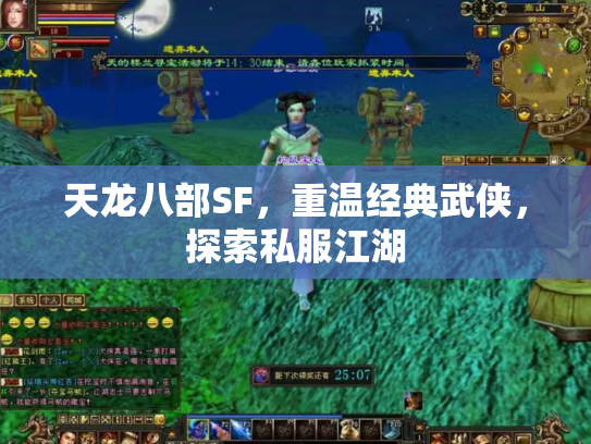 天龙八部SF，重温经典武侠，探索私服江湖