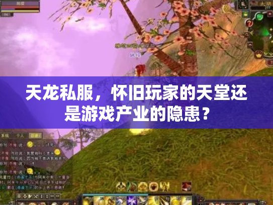 天龙私服，怀旧玩家的天堂还是游戏产业的隐患？