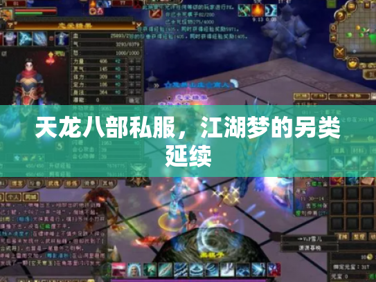 天龙八部私服，江湖梦的另类延续
