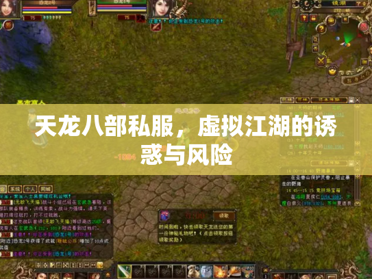 天龙八部私服，虚拟江湖的诱惑与风险