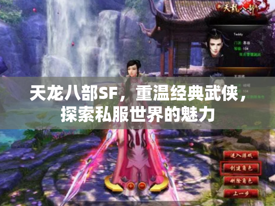 天龙八部SF，重温经典武侠，探索私服世界的魅力