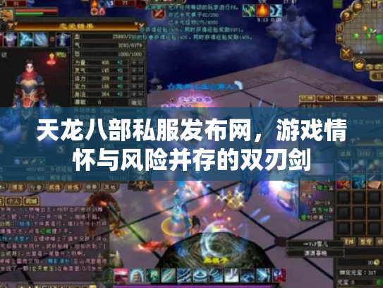 天龙八部私服发布网，游戏情怀与风险并存的双刃剑