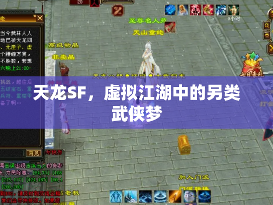 天龙SF，虚拟江湖中的另类武侠梦