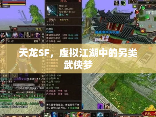 天龙SF，虚拟江湖中的另类武侠梦
