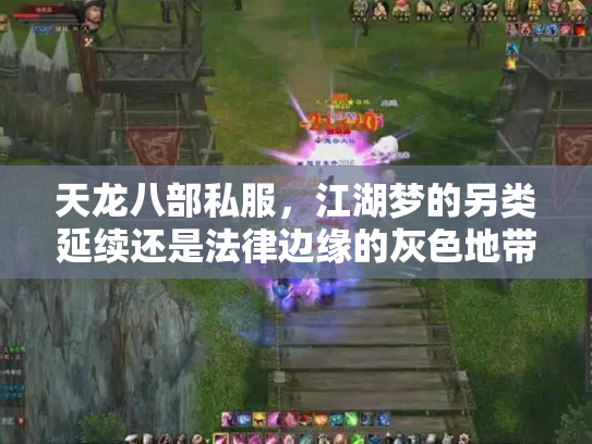 天龙八部私服，江湖梦的另类延续还是法律边缘的灰色地带？