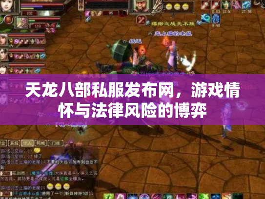 天龙八部私服发布网，游戏情怀与法律风险的博弈