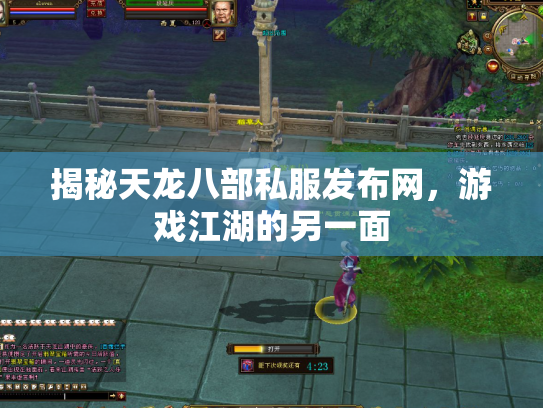 揭秘天龙八部私服发布网，游戏江湖的另一面