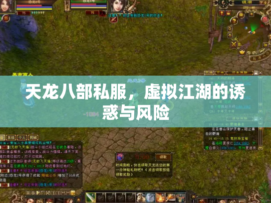 天龙八部私服，虚拟江湖的诱惑与风险