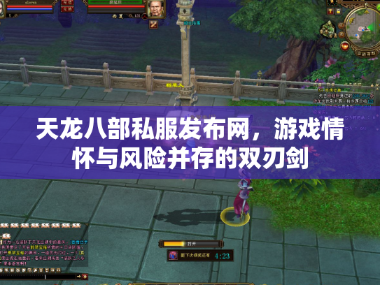 天龙八部私服发布网，游戏情怀与风险并存的双刃剑