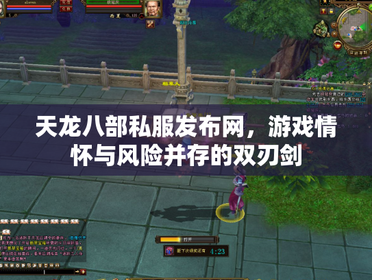 天龙八部私服发布网，游戏情怀与风险并存的双刃剑