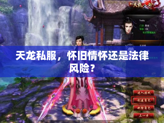 天龙私服，怀旧情怀还是法律风险？