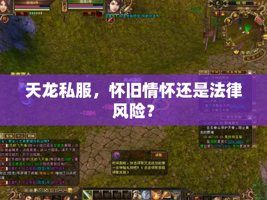 天龙私服，怀旧情怀还是法律风险？