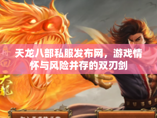 天龙八部私服发布网，游戏情怀与风险并存的双刃剑