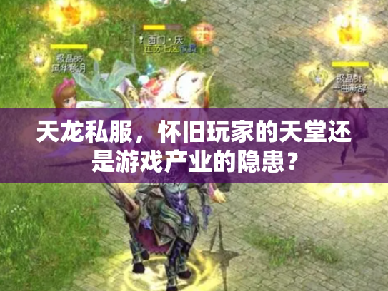 天龙私服，怀旧玩家的天堂还是游戏产业的隐患？