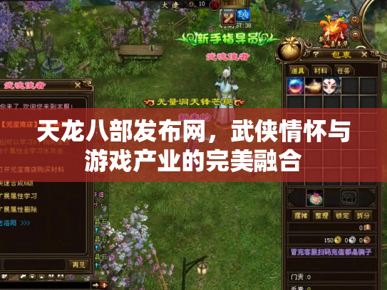 天龙八部发布网，武侠情怀与游戏产业的完美融合