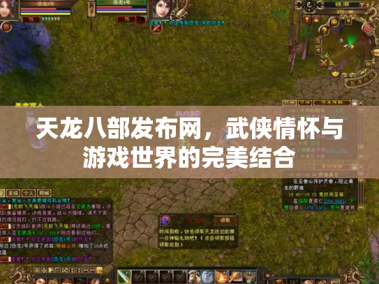 天龙八部发布网，武侠情怀与游戏世界的完美结合