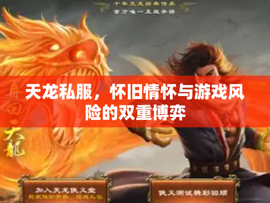天龙私服，怀旧情怀与游戏风险的双重博弈