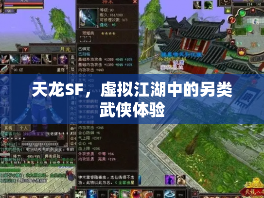天龙SF，虚拟江湖中的另类武侠体验