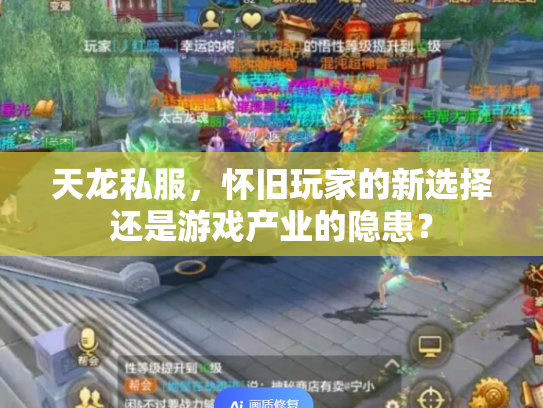 天龙私服，怀旧玩家的新选择还是游戏产业的隐患？