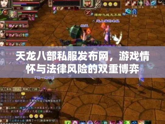 天龙八部私服发布网，游戏情怀与法律风险的双重博弈