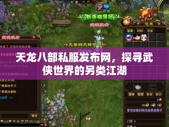 天龙八部私服发布网，探寻武侠世界的另类江湖