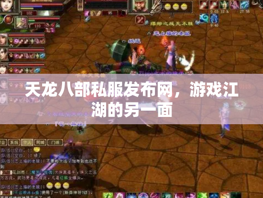 天龙八部私服发布网，游戏江湖的另一面