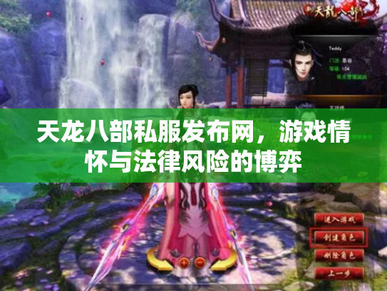 天龙八部私服发布网，游戏情怀与法律风险的博弈