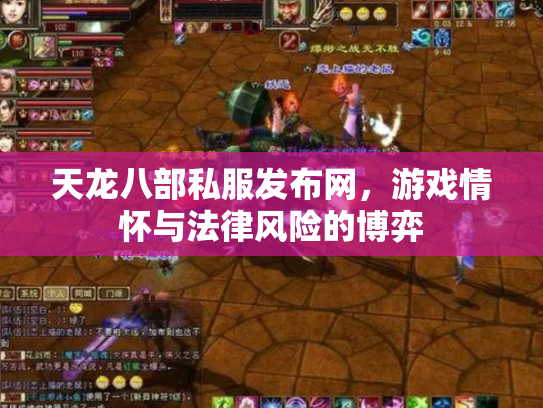 天龙八部私服发布网，游戏情怀与法律风险的博弈