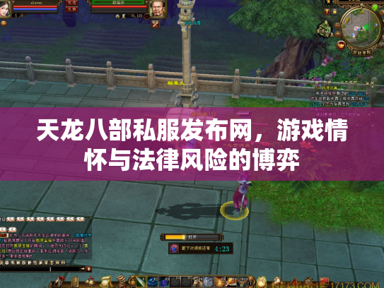 天龙八部私服发布网，游戏情怀与法律风险的博弈