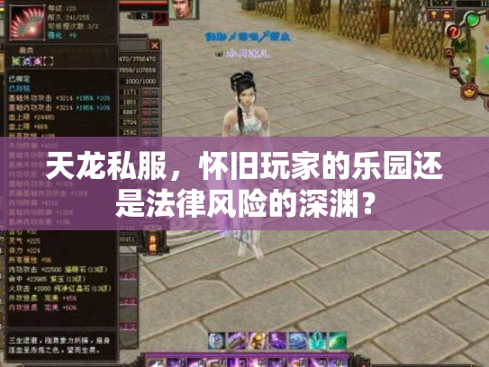 天龙私服，怀旧玩家的乐园还是法律风险的深渊？