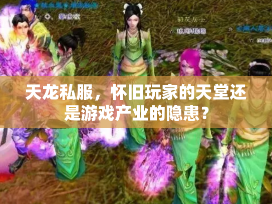 天龙私服，怀旧玩家的天堂还是游戏产业的隐患？