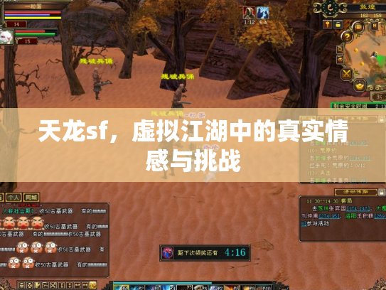 天龙sf，虚拟江湖中的真实情感与挑战