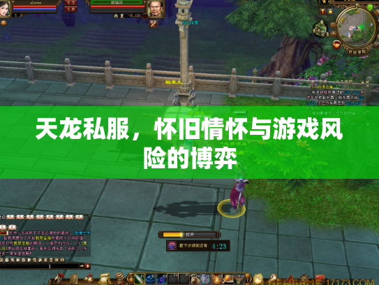 天龙私服，怀旧情怀与游戏风险的博弈