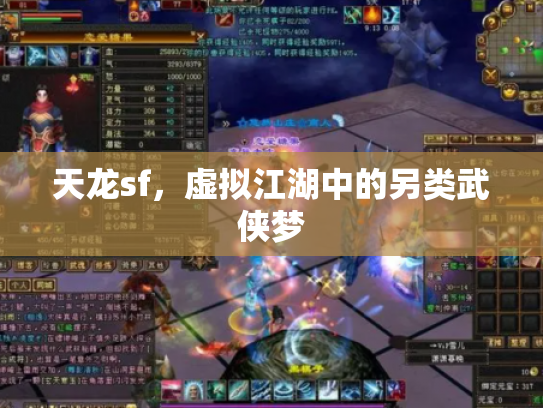 天龙sf，虚拟江湖中的另类武侠梦