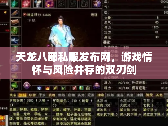 天龙八部私服发布网，游戏情怀与风险并存的双刃剑