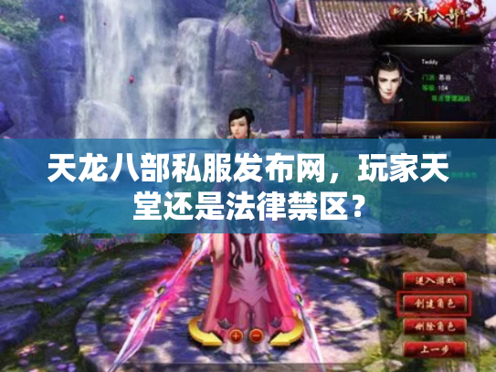 天龙八部私服发布网，玩家天堂还是法律禁区？