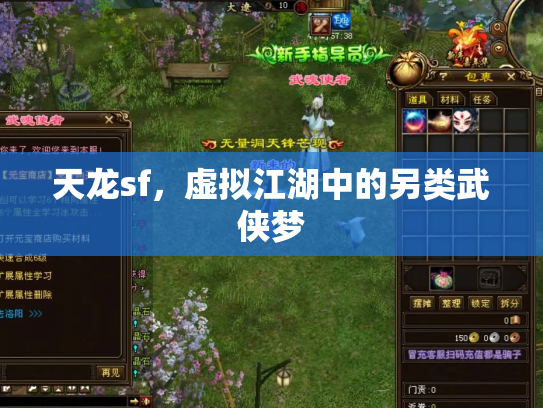 天龙sf，虚拟江湖中的另类武侠梦