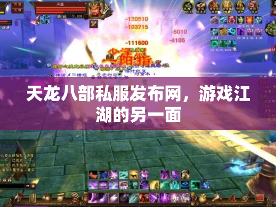 天龙八部私服发布网，游戏江湖的另一面
