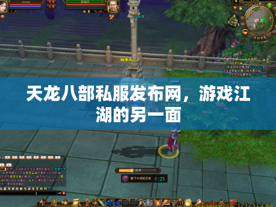天龙八部私服发布网，游戏江湖的另一面