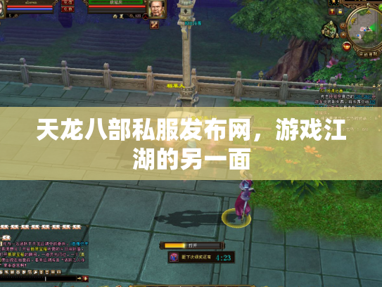 天龙八部私服发布网，游戏江湖的另一面